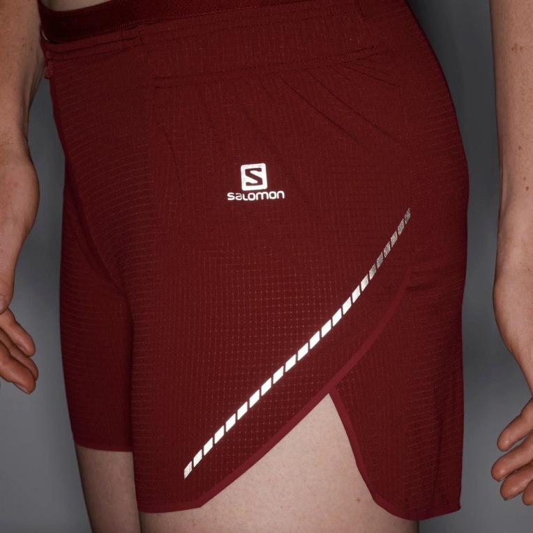 Salomon Sense Aero 5'' Women's Running Shorts Red | CA 40F13